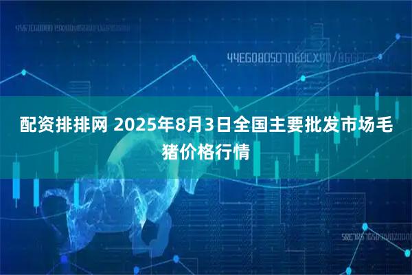 配资排排网 2025年8月3日全国主要批发市场毛猪价格行情